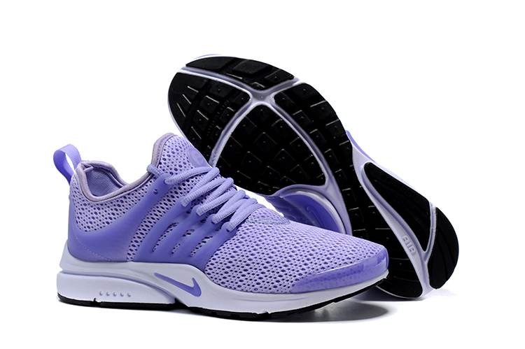 Women Nike Air Presto Light Purple Shoes - Click Image to Close